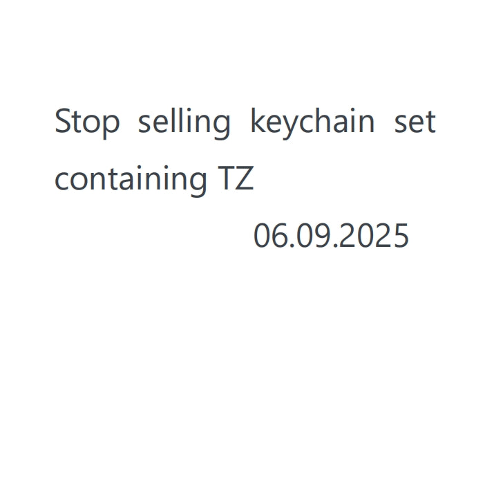 Keychain set temporarily suspended for sale